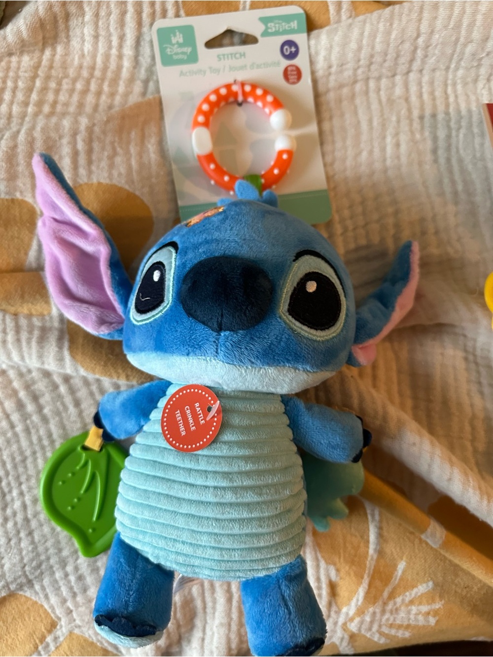 NWT Disney Baby Stitch Activity Toy